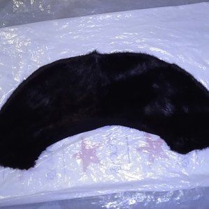 Large Round Ranch Mink Collar